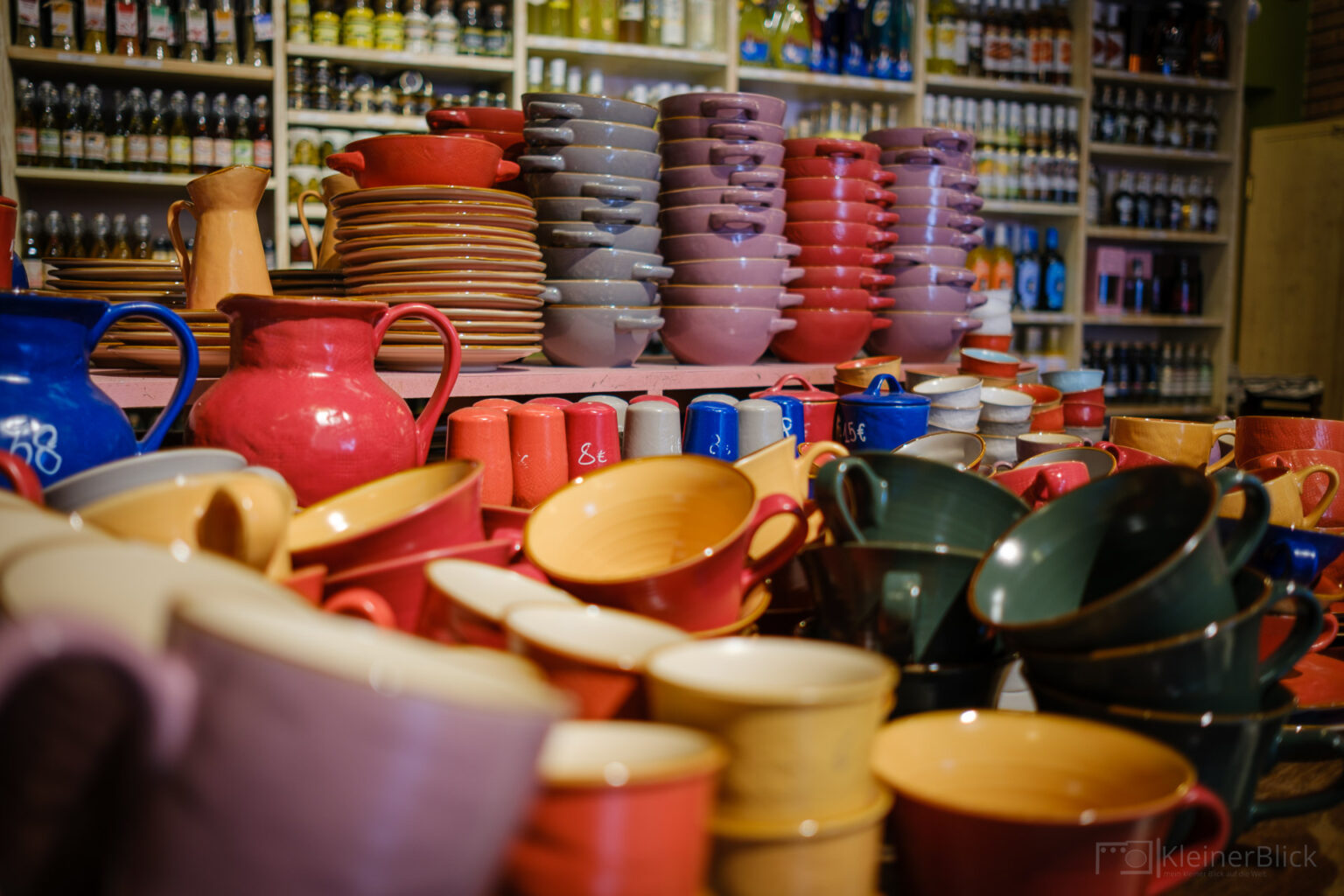 Keramik bei Drogheria Vesentini in Lazise